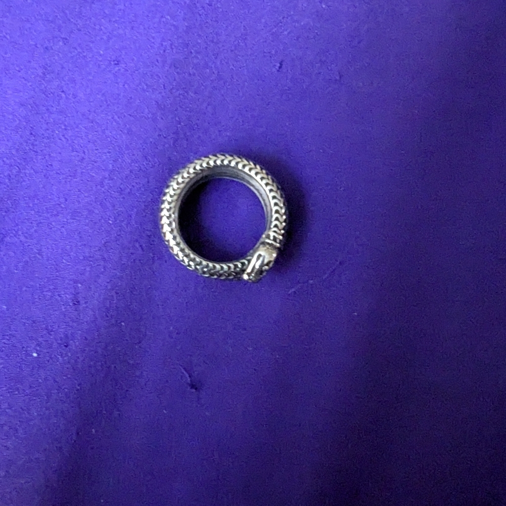 Wrapped snake ring. - Picture 3 of 4